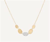 Vicenza - Piazzetta Palladio 2 - Collana Marco Bicego Donna Lunaria in Oro giallo Diamante 0.28 Ct CB2592-B - CB2592-B